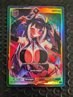 VCard TCG Divine Chaos Shylily Holo 9 1st First Edition Card Gamersupps - Image 2