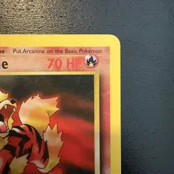 Pokemon Arcanine WOTC Promo 6/53 #6 1999 English 70 HP - Image 2
