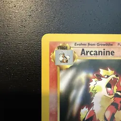 Pokemon Arcanine WOTC Promo 6/53 #6 1999 English 70 HP - Image 3