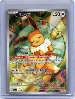 Eevee 173 Holo Promo Scarlet & Violet Promo Pokemon Holo Near Mint - Image 1