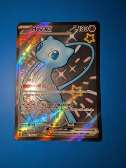 Pokemon! NM Mew EX - Shiny Ultra Rare - Paldean Fates - 216/091 - Image 1