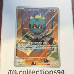 Pokemon TCG Marshadow 146/132 ME01 Mega Evolution Full Art Holo - Image 1