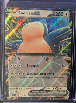 Snorlax EX 076/131 | Holo Double Rare Prismatic Evolutions | Pokemon TCG | NM - Image 1