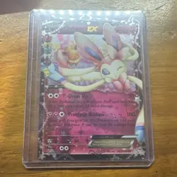 Pokemon TCG Sylveon EX RC21/RC32 Radiant Collection Full Art Holo Eng 2016 - Image 1