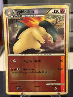 Typhlosion 35/95 Reverse Holo Call Of Legend LP-MP Pokemon TCG - Image 1