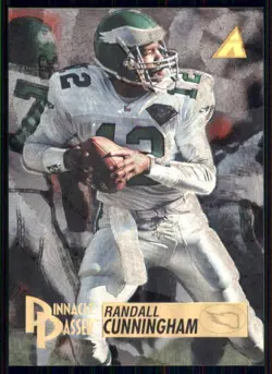 1995 Pinnacle #206 Randall Cunningham Trophy Collection - Image 1