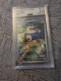 Snorlax AGS9.5 Black Star Promo 051 Full Art Holo 2023 Pokemon TCG - Image 1