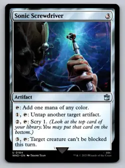 Sonic Screwdriver (0184) 184 Universes Beyond: Doctor Who Magic NM - Image 1