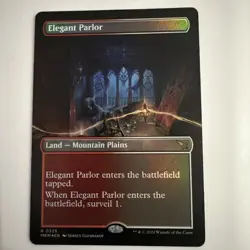 Magic the Gathering MTG Elegant Parlor Borderless Foil MKM 325 NM - Image 1
