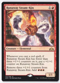 Runaway Steam-Kin Normal R Guilds of Ravnica 115 NM - Image 1