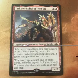 Inti, Seneschal of the Sun - LCI 0156 - Lost Caverns of Ixalan MTG NM - Image 1
