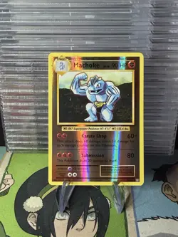 Machoke 58/108 - REVERSE HOLO - Evolutions Uncommon - Pokemon TCG - Image 1