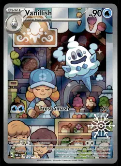 Pokemon TCG 2025 Advent Calendar Promo #190/182 Vanillish NM - Image 1