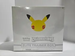 Pokemon Celebrations ETB Elite Trainer Box 25th Anniversary NEW SEALED!! - Image 1