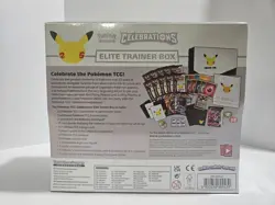 Pokemon Celebrations ETB Elite Trainer Box 25th Anniversary NEW SEALED!! - Image 4