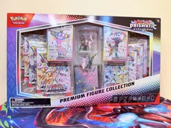 Pokemon TCG Prismatic Evolutions Premium Figure Collection Sealed New - Image 1