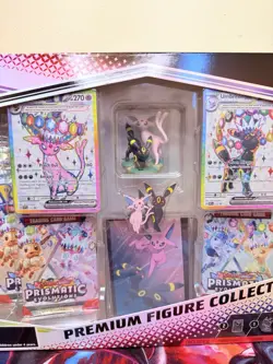 Pokemon TCG Prismatic Evolutions Premium Figure Collection Sealed New - Image 3