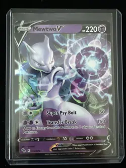 Mewtwo V 030/078 Pokemon GO Holo - Image 1
