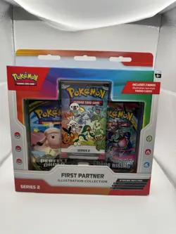 Pokemon TCG First Partner Illustration Collection Series 2 New FREE SHIP🚢 - Image 1