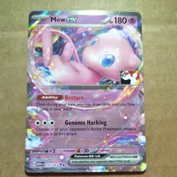 Pokemon Mew EX 151/165 Play! Stamp Prize Pack Series 1 151 - Image 2