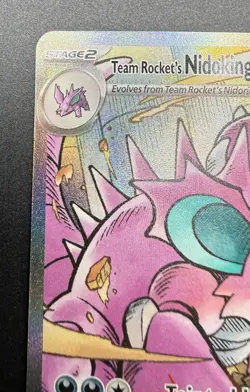 Pokemon TCG: Team Rocket's Nidoking ex - 233/182 - SV10: Destined Rivals (DRI) - Image 3