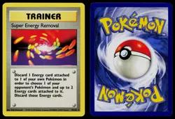 SUPER ENERGY REMOVAL 79/102 RARE BASE SET UNLIMITED POKEMON LP - Image 3