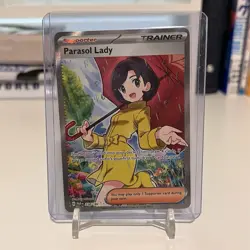 The Pokemon Company Parasol Lady 238/182 SV04 Paradox Rift UR Full Art Holo - Image 1