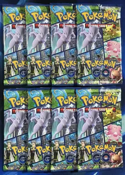 Pokemon Sword & Shield Pokemon Go Booster Pack Lot X8 - Image 1