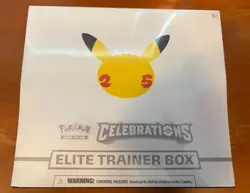 Pokemon TCG: 25th Anniversary Celebrations Elite Trainer Box (2021) 820650809439 - Image 1