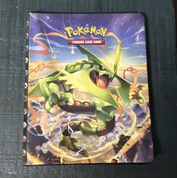Ultra PRO Pokemon TCG 3-Ring Binder 9-Pocket Album 180ct Rayquaza Gallade - Image 1
