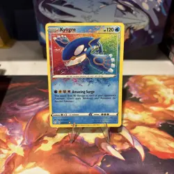 Pokemon TCG Kyogre 021/072 Amazing Rare Shining Fates Holo NM - Image 1