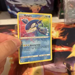 Pokemon TCG Kyogre 021/072 Amazing Rare Shining Fates Holo NM - Image 4