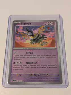 Pokemon TCG: White Flare Sigilyph Master Ball Pattern 038/086 (NM) - Image 1