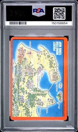 1996 POKEMON JAPANESE BANDAI CARDDASS VENDING #000 CHARIZARD TRAINER PSA 6 - Image 2