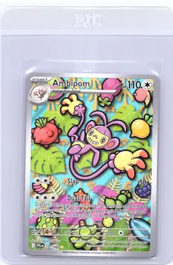 Ambipom 107/094 Illustration Rare Phantasmal Flames Pokemon Holo Near Mint - Image 1