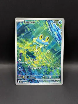 Froakie 088/086 IR Chaos Rising ILLUSTRATION RARE HOLO Pokemon English Me04 Foil - Image 1