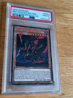 Yu-Gi-Oh! Red-eyes Alternative Black Dragon Tn19-en005 PSA 10 - Image 1