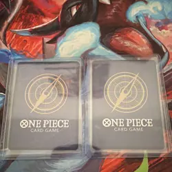 Bandai One Piece Card Game OP13 sec alt art 2-Card Lot JP Luffy Ace - Image 2