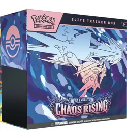 Pokemon TCG - Chaos Rising - Elite Trainer Box (ETB) - Brand New Sealed - Image 1