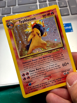 Typhlosion 17/111 Holo Pokemon TCG Neo Genesis MP/HP Card - Image 5