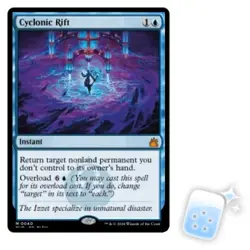 CYCLONIC RIFT Ravnica Remastered Magic MTG MINT CARD - Image 1