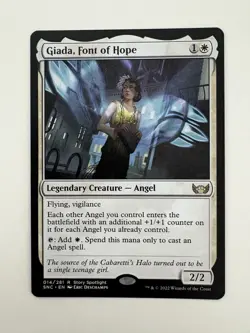 Giada Font of Hope MTG Magic the Gathering Card NM Near Mint SNC - Image 1