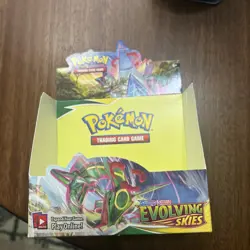EMPTY - Pokemon TCG Sword & Shield Evolving Skies Booster Box - No cards 820650818776 - Image 1