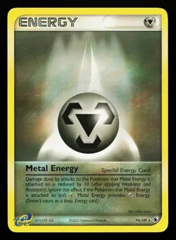 Metal Energy (Special) 94/109 Rare EX Ruby & Sapphire Pokemon Card - Image 1