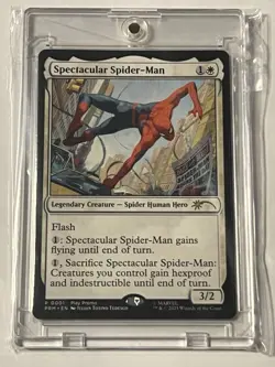 MTG - Spectacular Spider-Man - PRM 0001 - Regular - NM - FREE SHIPPING - Image 1