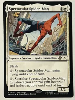 MTG - Spectacular Spider-Man - PRM 0001 - Regular - NM - FREE SHIPPING - Image 2