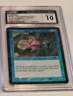 VIZZERDRIX 7th Edition Foil Rare CGC 10 MTG - Image 1