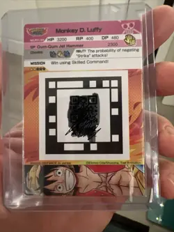 One Piece 2012 AR Carddass Formation Vol. 1 Monkey D. Luffy F01-03 Japan - Image 2