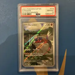 Koraidon SVP 014 Black Star Promo PSA 10 Pokemon Scarlet & Violet Base Set ETB - Image 1