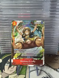 Monkey D Luffy (Alternate Art) OP06-013 Rare Foil One Piece - Image 1